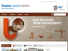Tablet Screenshot of bcafrica.com